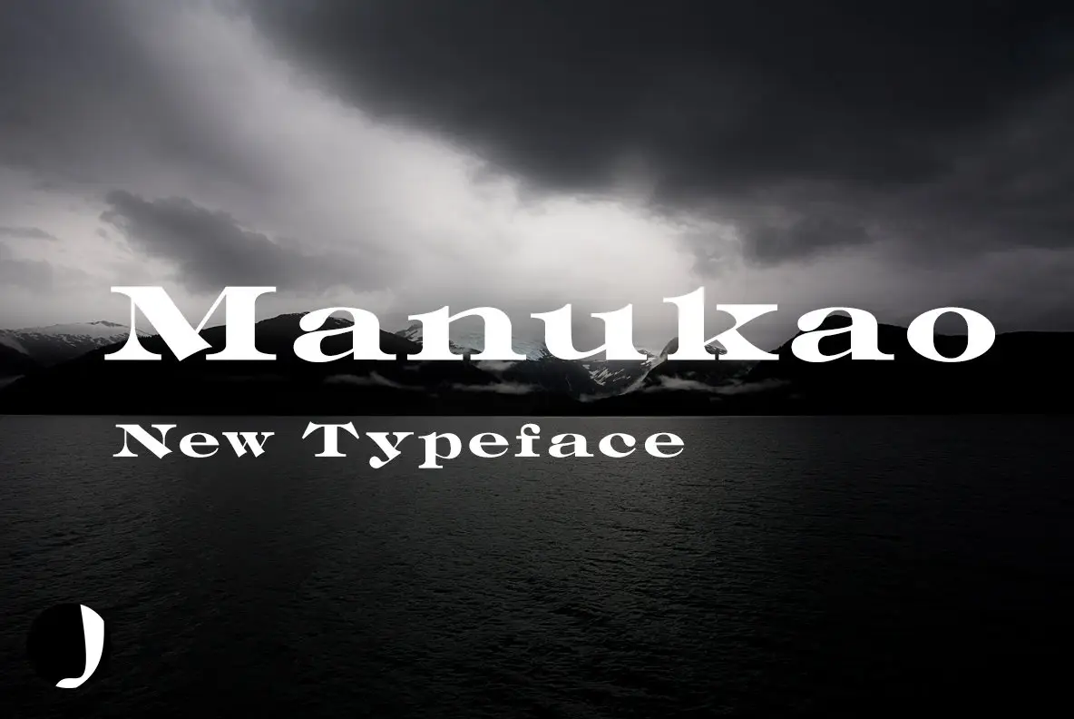 Download Manukao Font Free - Unique Geometric Design