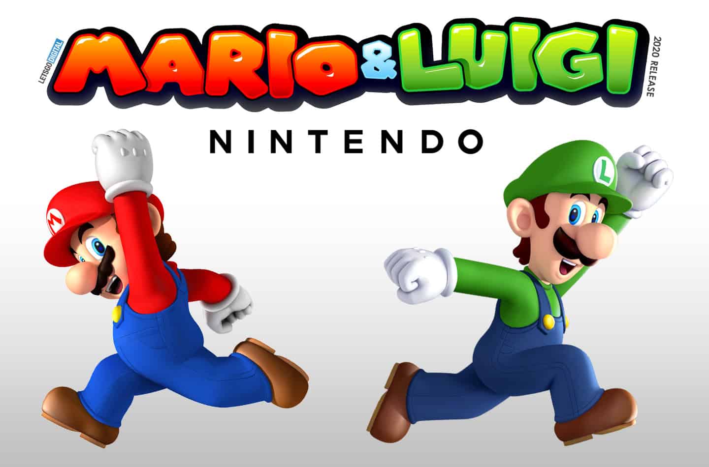 Laden Sie die Mario amp Luigi Font kostenlos herunter - Verspielt und im Gaming-Stil