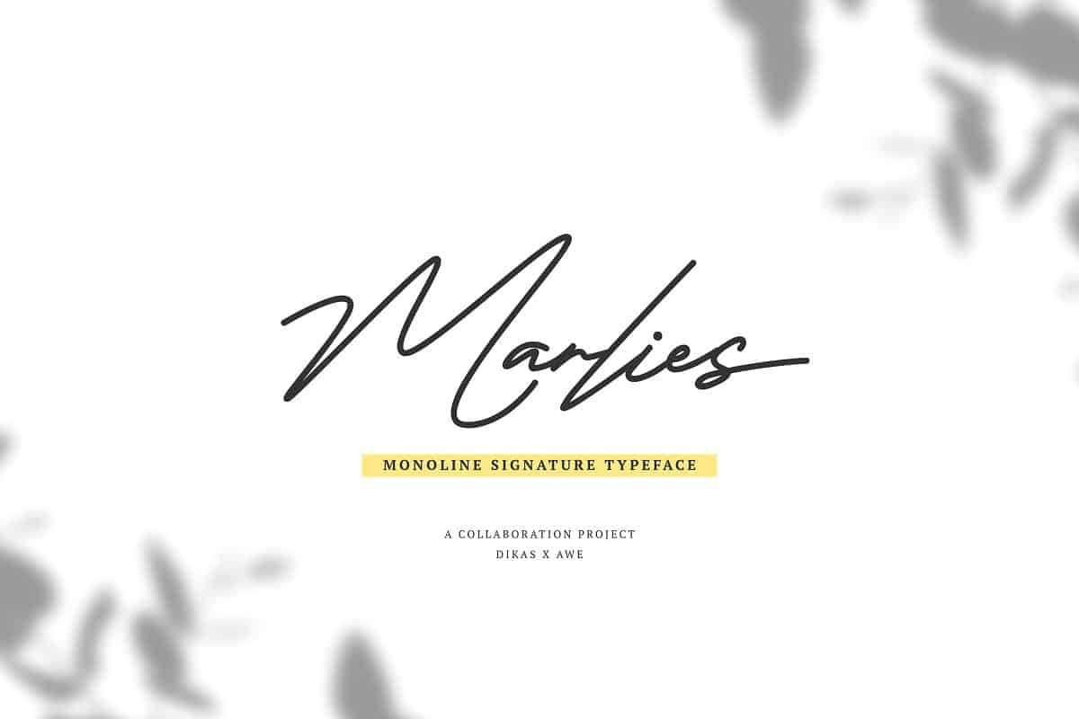 Download Marlies Font Free - Stylish and Versatile Typeface