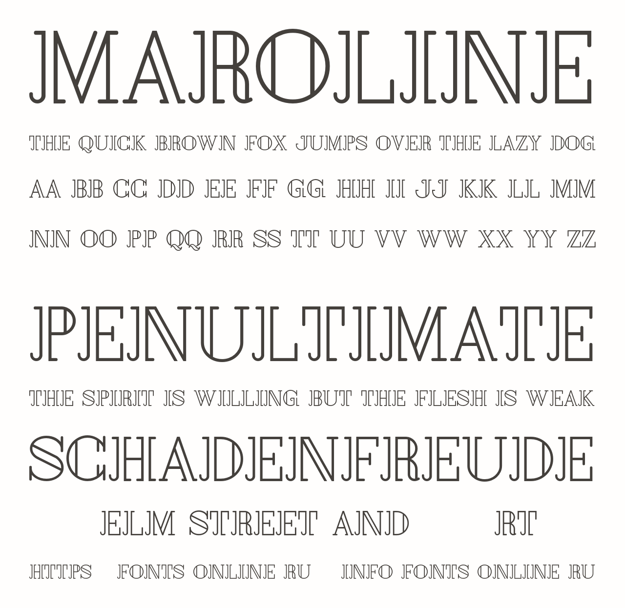 Download Maroline Font Free - Stylish & Versatile Typeface