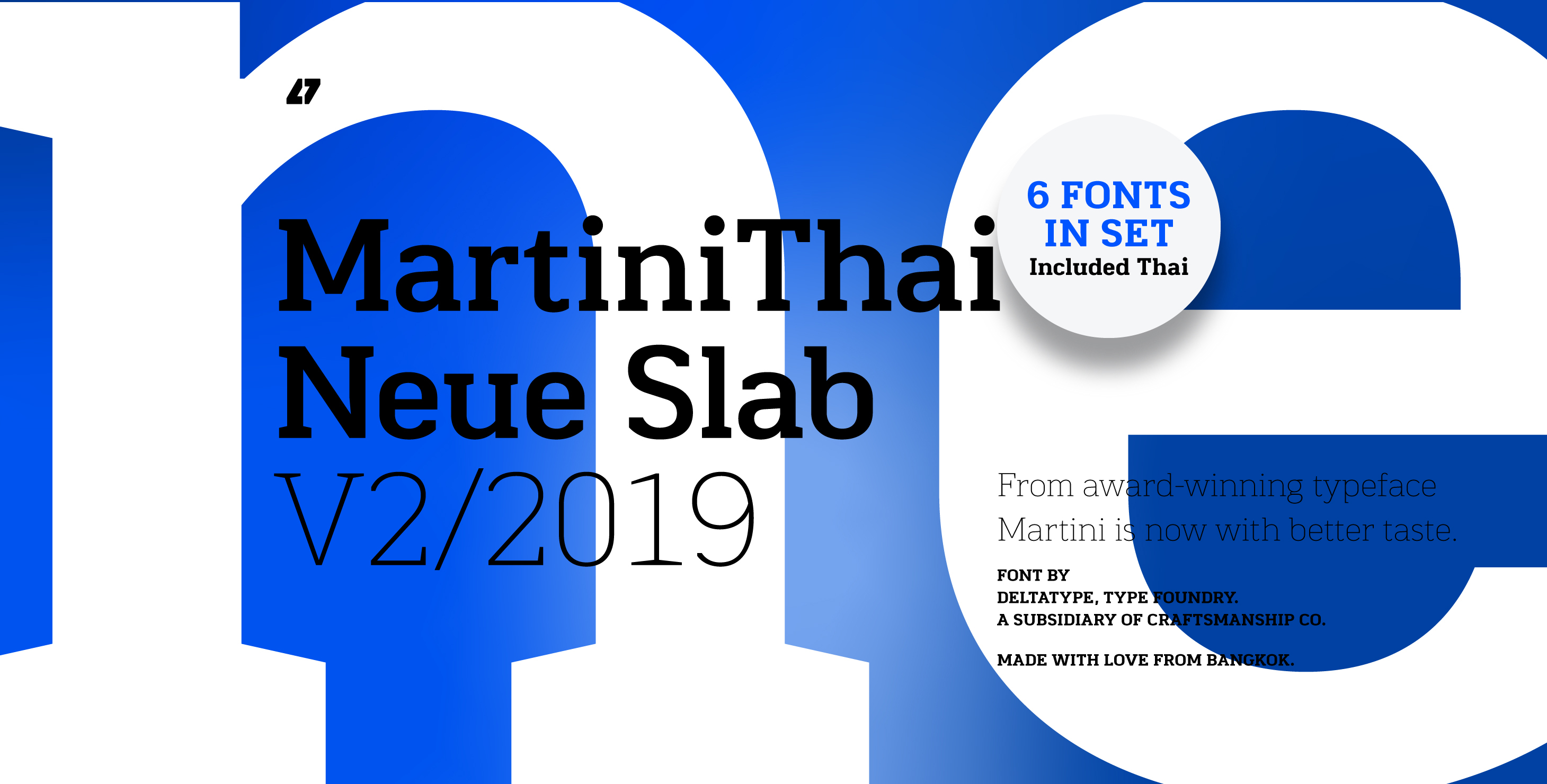 Download Martini Thai Neue Slab Free - Stylish Slab Serif Font