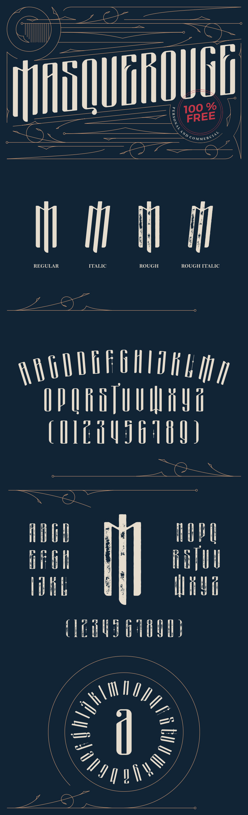 Download Masquerouge Font Free - Stylish & Elegant Type