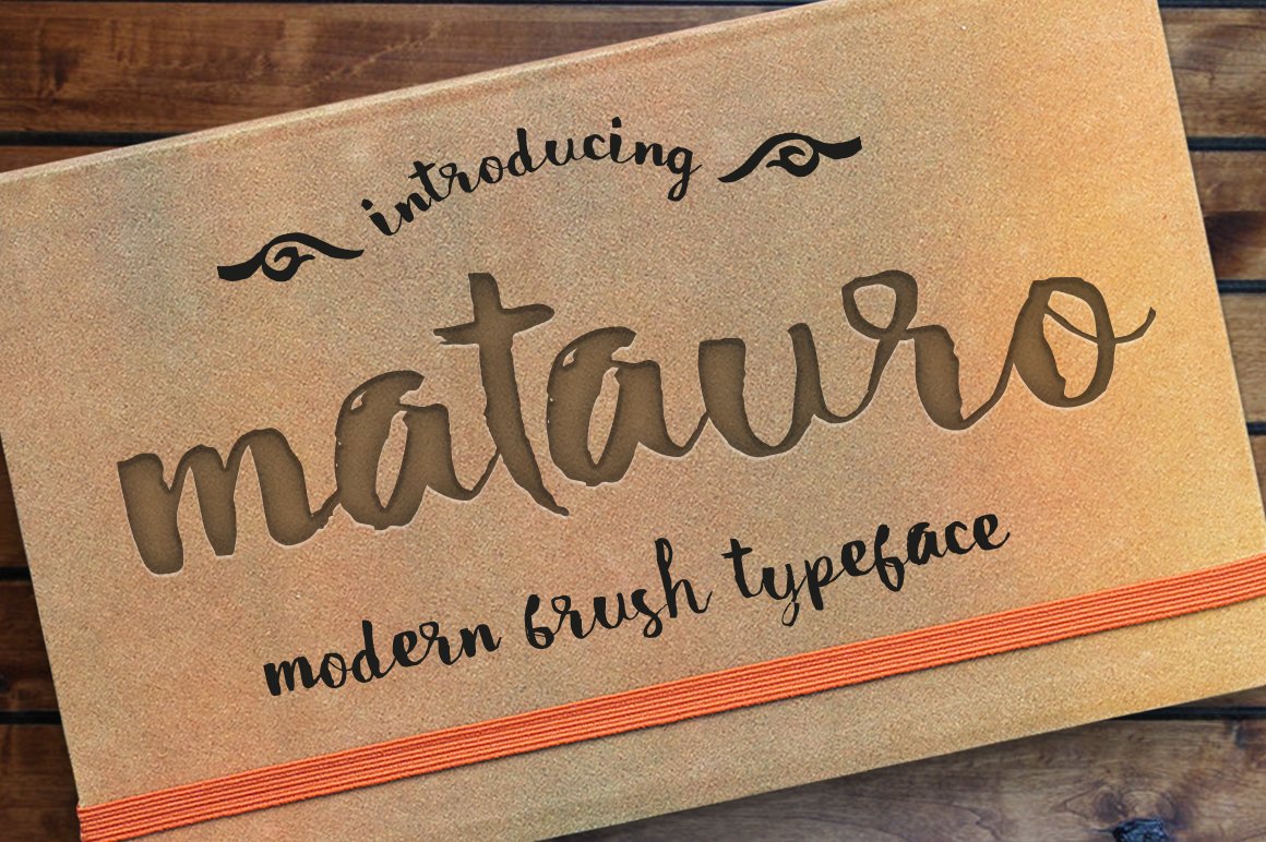 Download Matauro Font Free - Unique Geometric Typeface