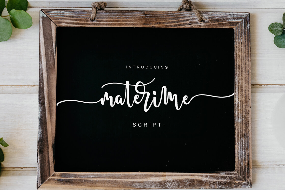 Free Materime Font Download - Stylish Modern Typeface