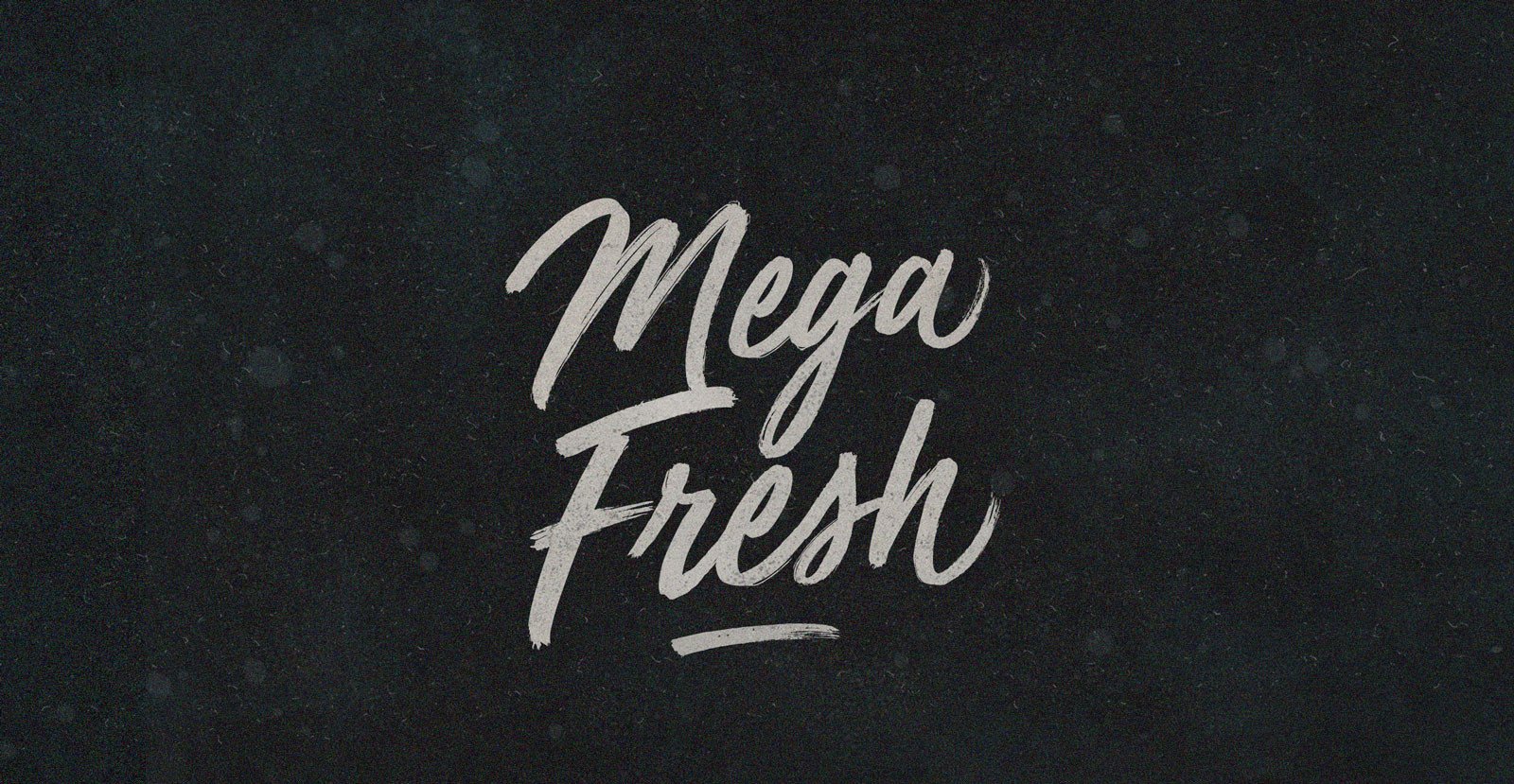 Скачайте бесплатный шрифт Mega Fresh - яркий и современный стиль