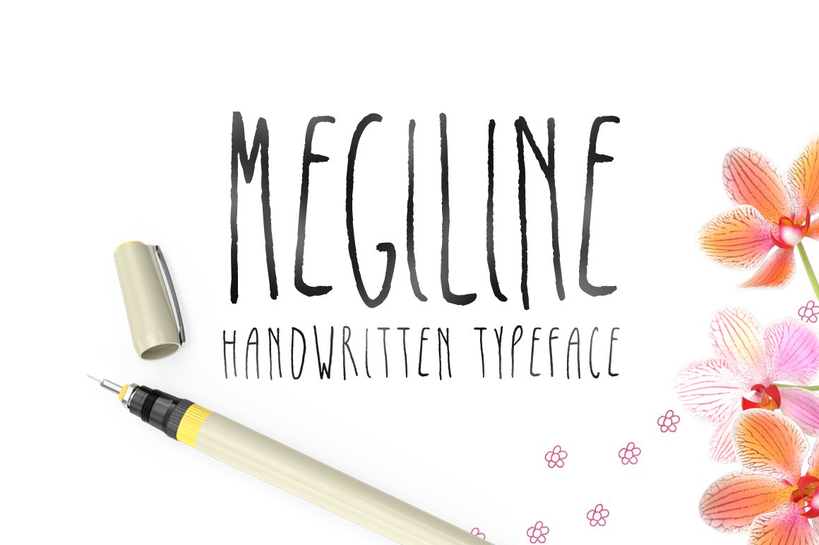 Download Megiline Font Free - Stylish Modern Typeface