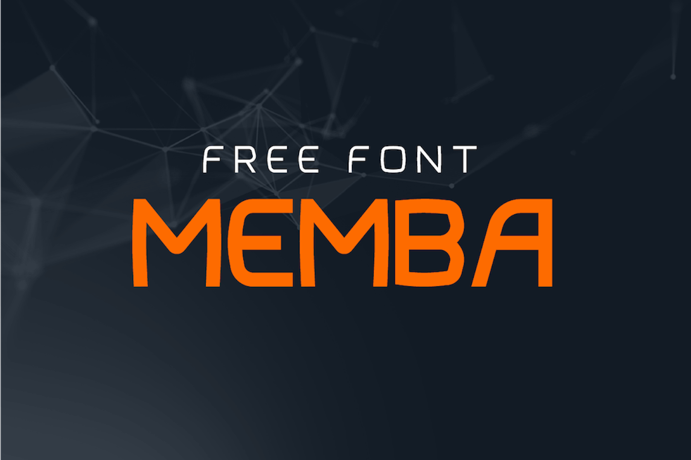 Memba - Kostenlose moderne Schriftart für kreative Designs