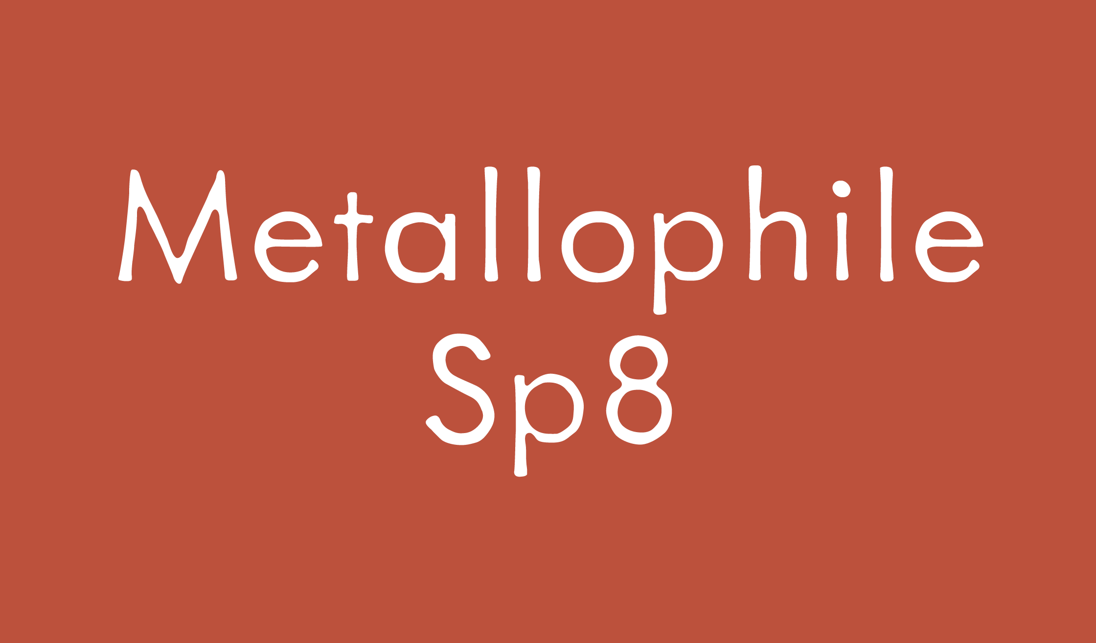 Download Metallophile Sp8 - Unique Industrial Typeface Free!