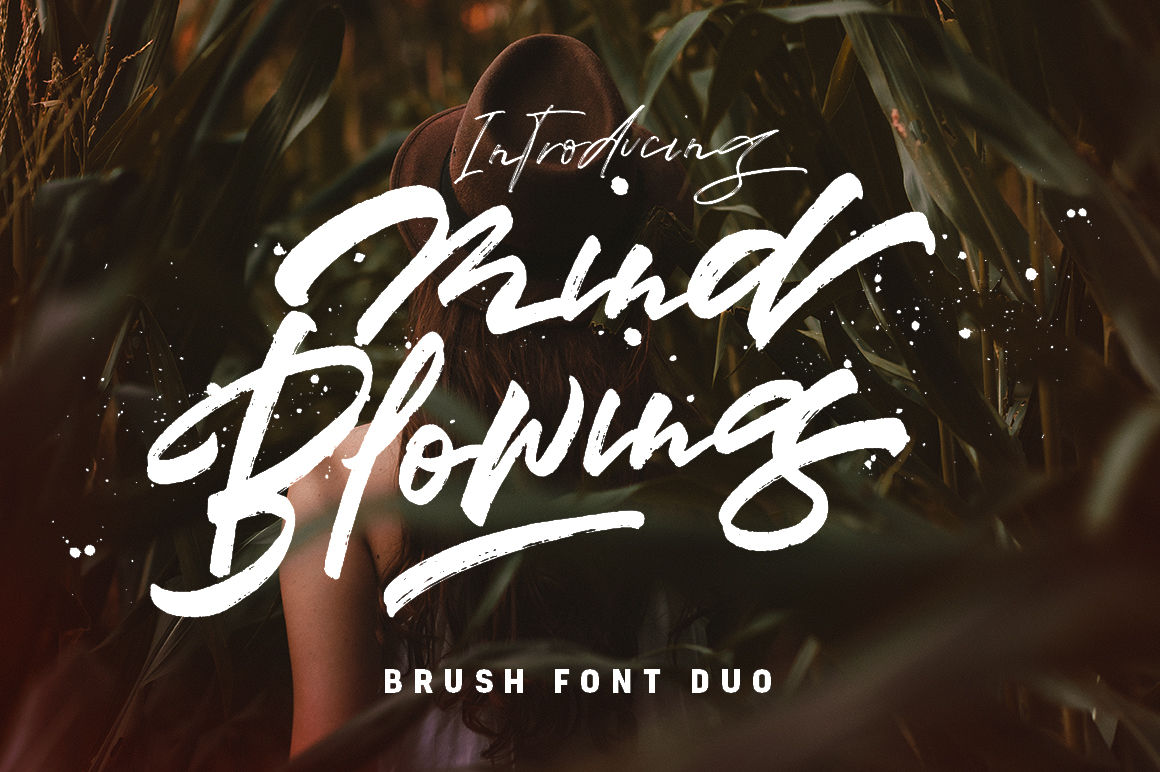 Download Mind Blowing 3 Brush Set - Free Creative Handwriting Font