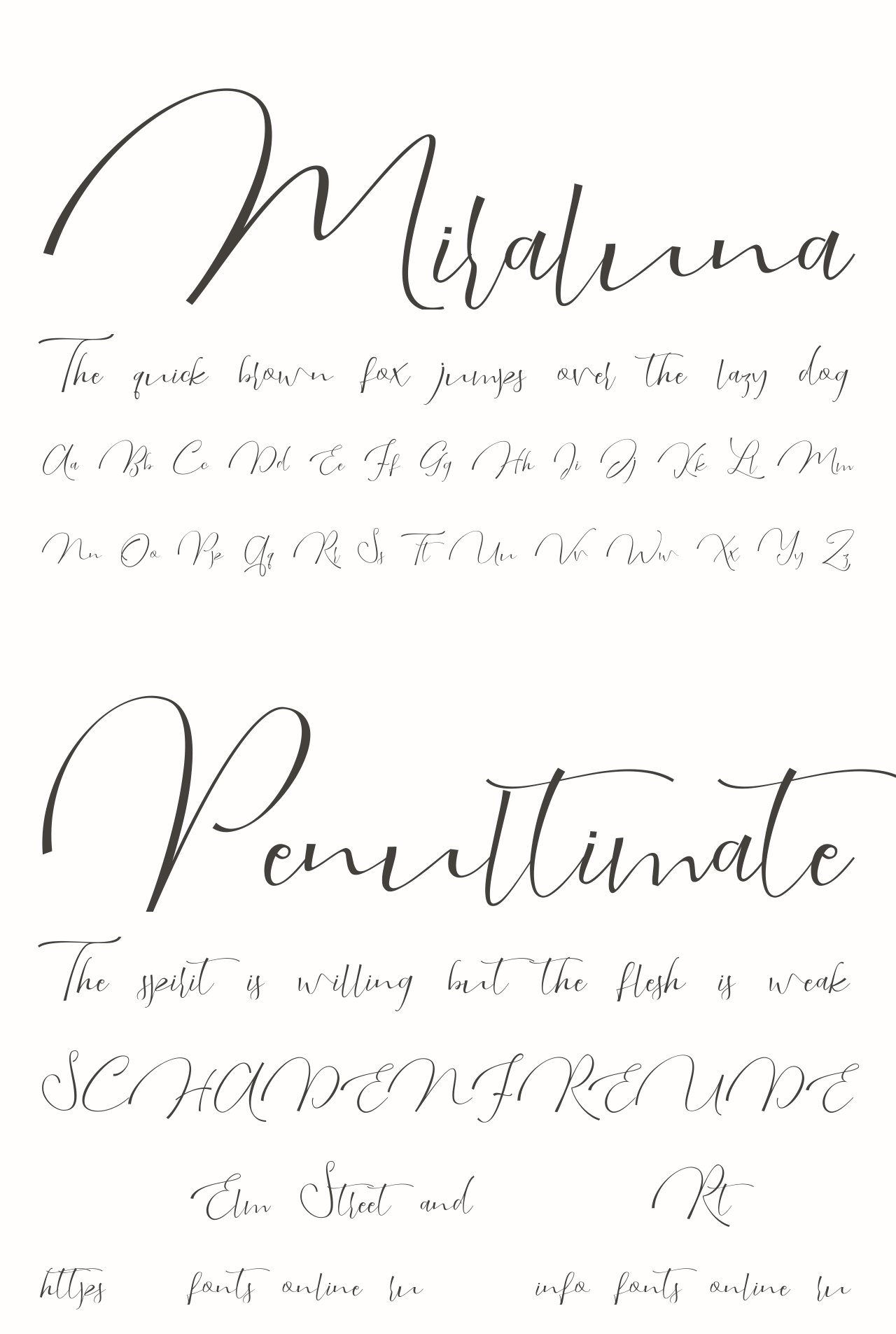 Download Miraluna Font Free - Charming & Elegant Design