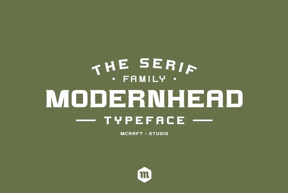 Téléchargez gratuitement Modernhead Serif - Élégance moderne en typographie