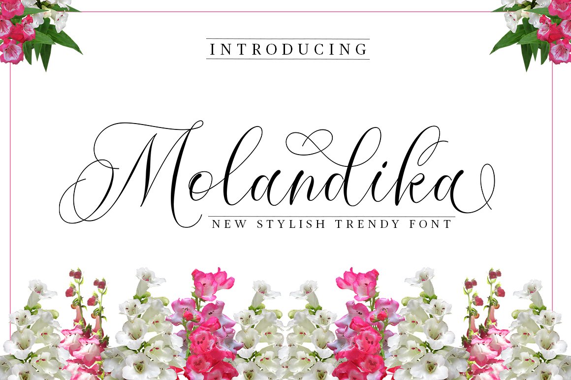 Download Molandika Font Free - Unique Modern Typeface