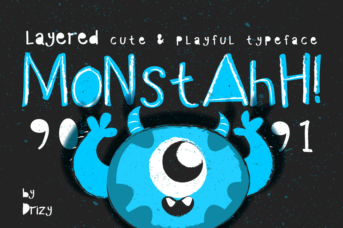 Download Monstahh Font Free – Bold, Creative Typography