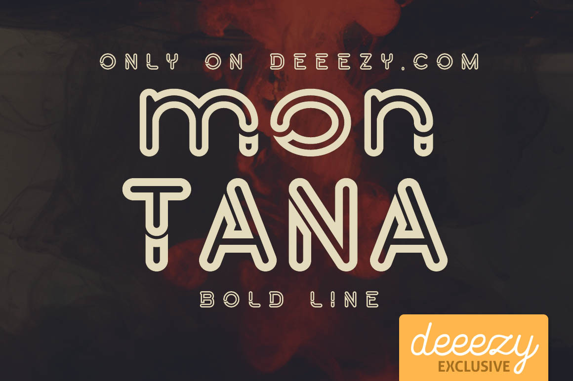 Download Montana Bold Line Free - Impactful Graphic Font