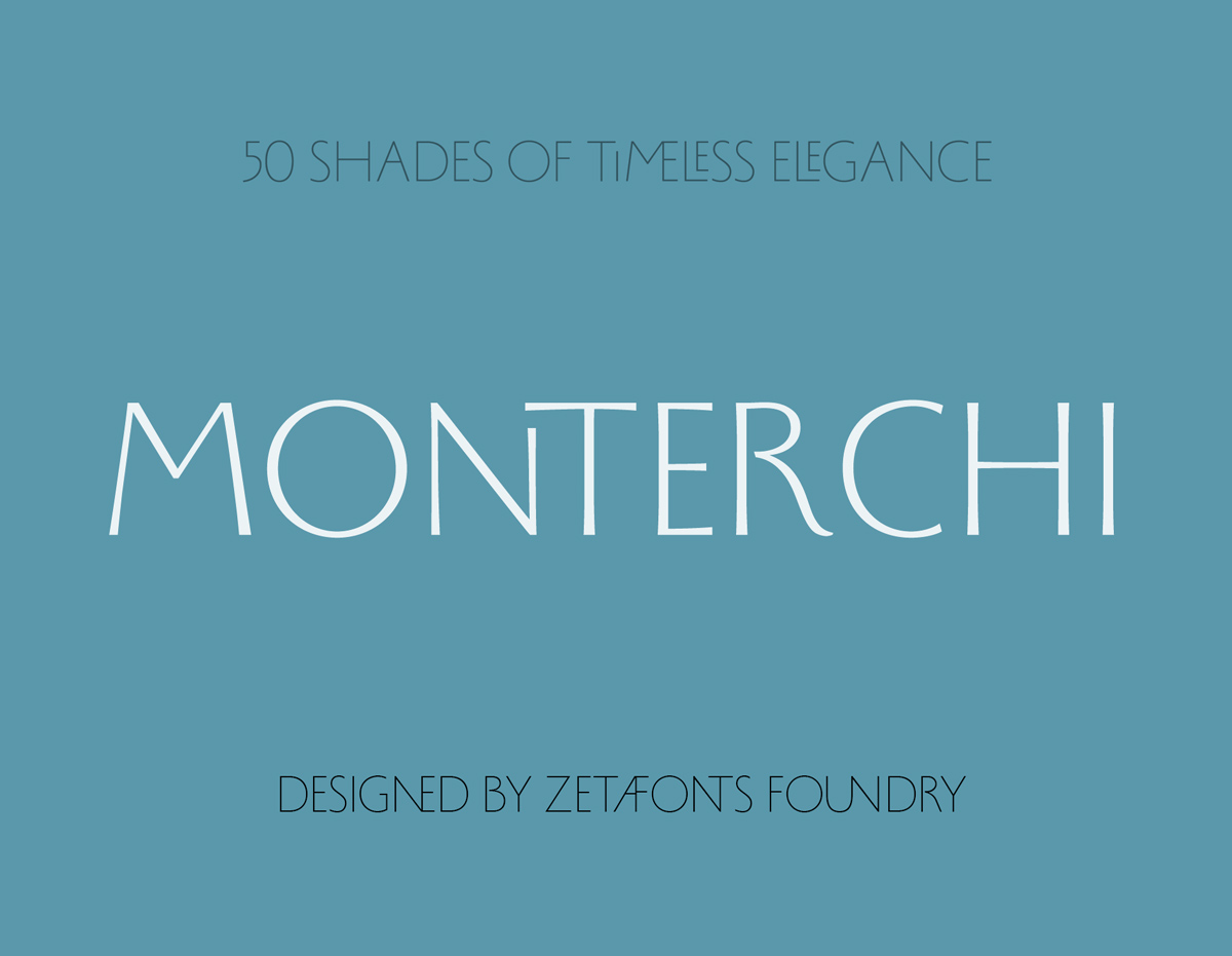 Download Monterchi Font Free - Elegant Retro Typeface