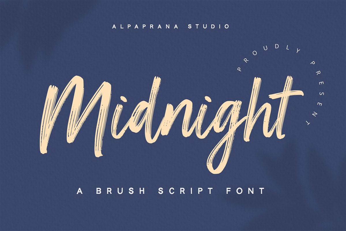 Kostenloser Download der Moodnight Script – Elegante Schreibschrift