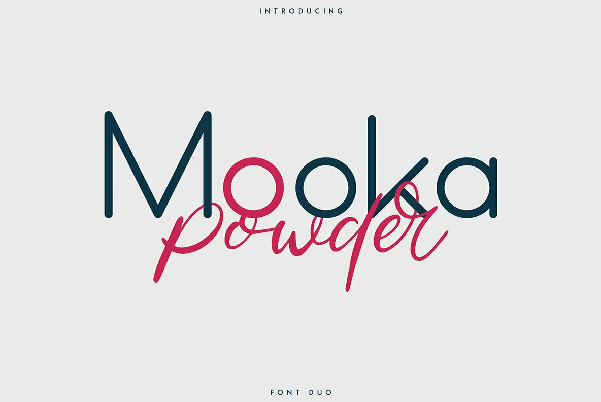 Скачайте бесплатно шрифт Mooka Powder - уникальный стиль для вашего дизайна