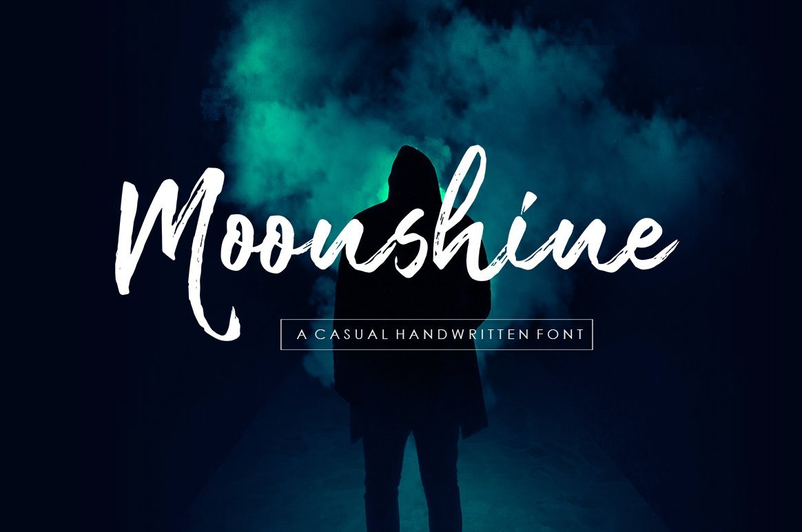 Скачайте шрифт Moonshine Script - именно то, что нужно для вашего творчества