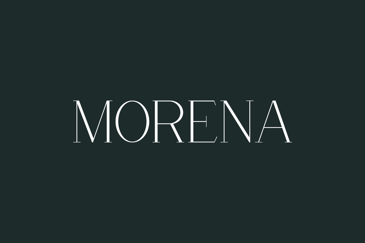 Скачайте бесплатный шрифт Morena - идеальный для креативных проектов