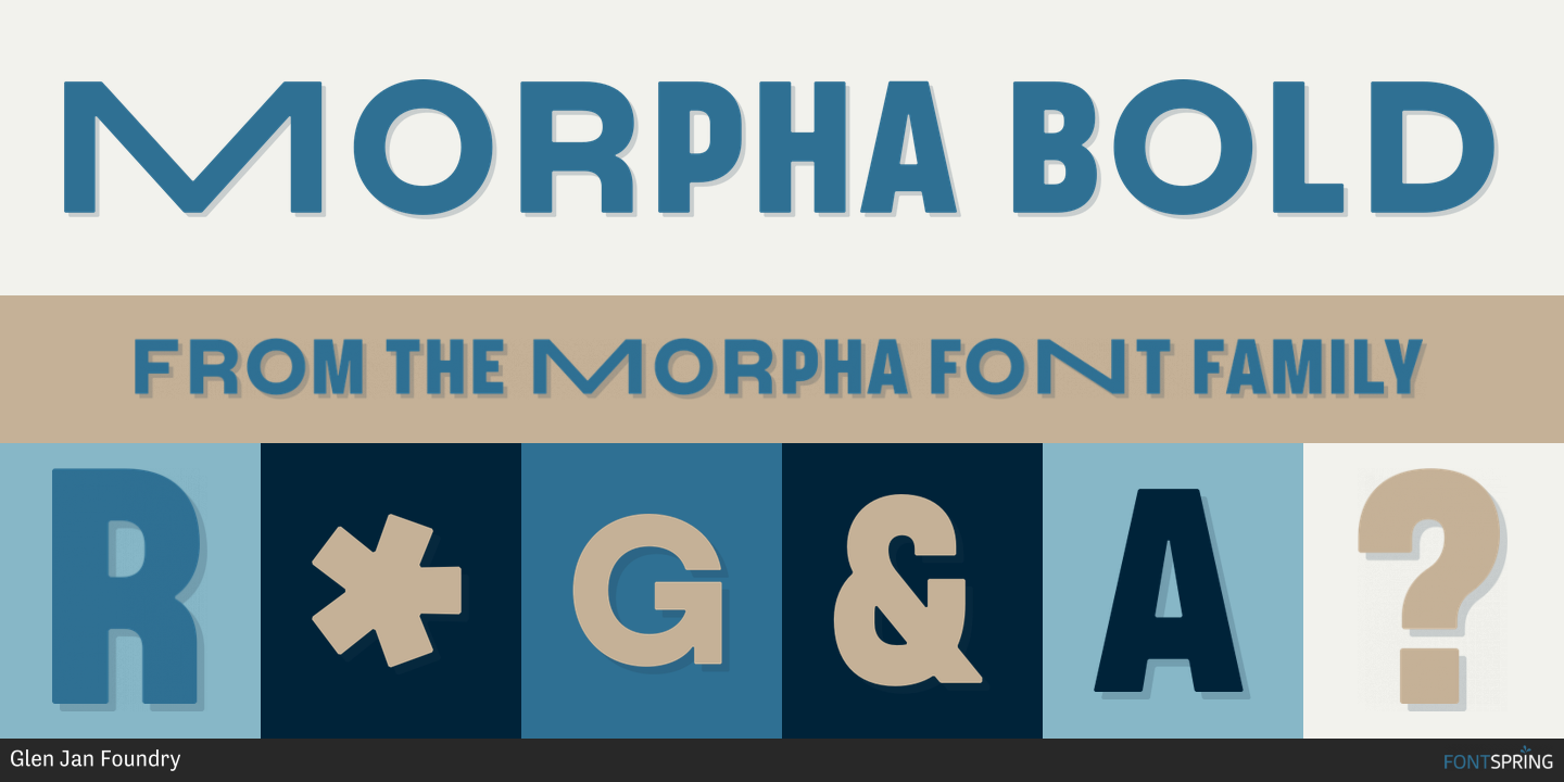 Download Morpha Font Free - Modern & Versatile Typeface