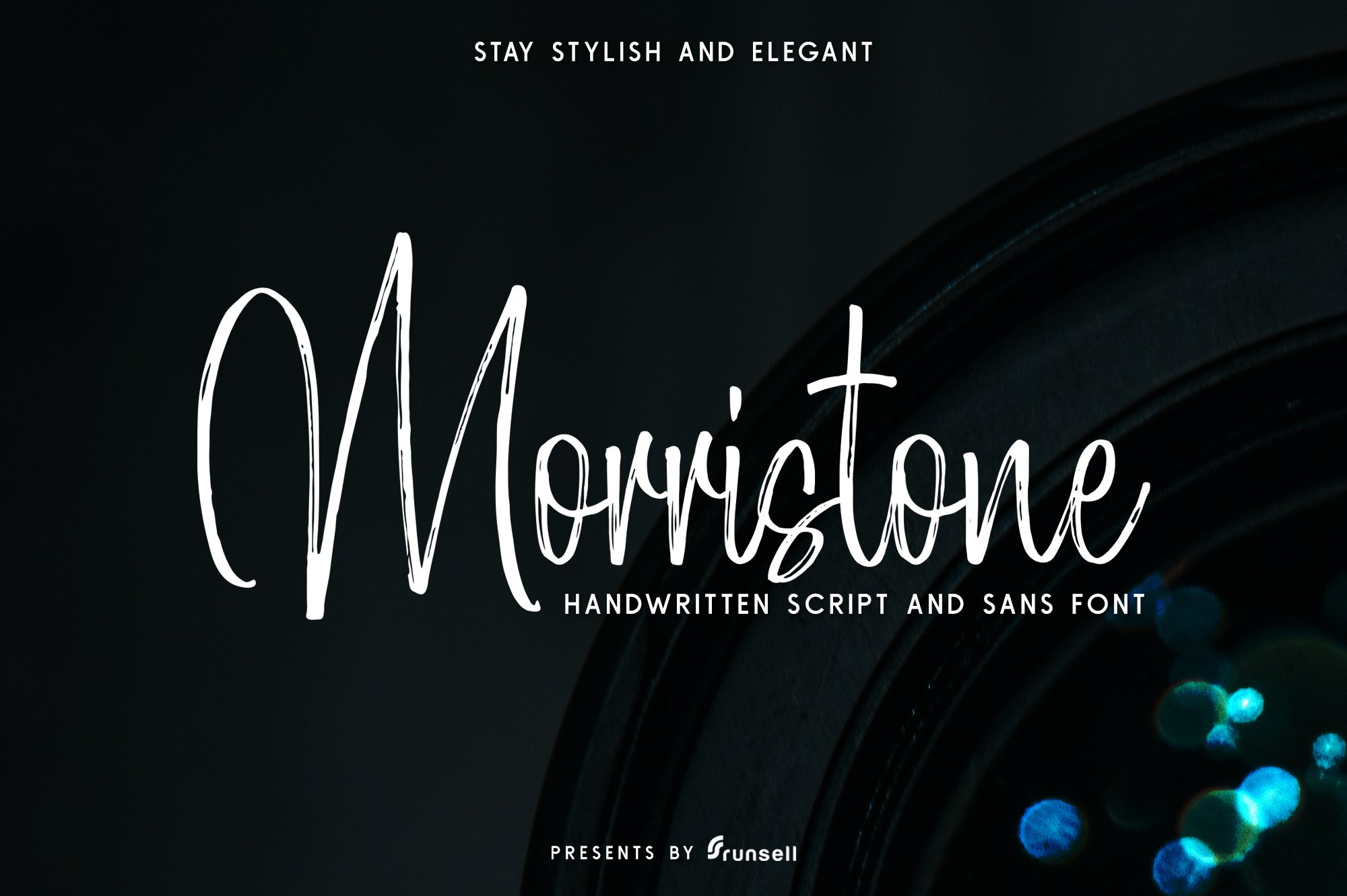 Kostenlos Morristone herunterladen - Stilvolle und moderne Schriftart