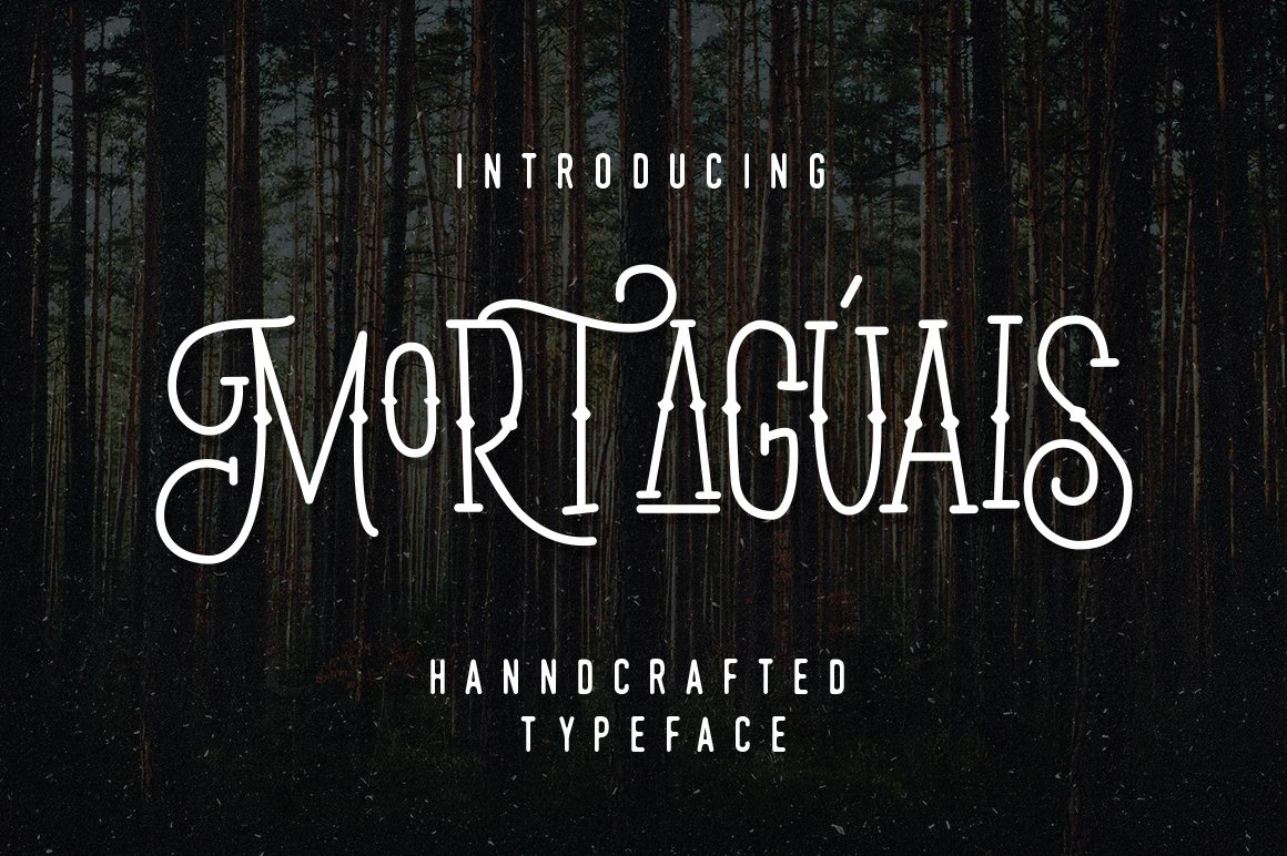 Download Mortaguais Font for Free - Stylish & Versatile