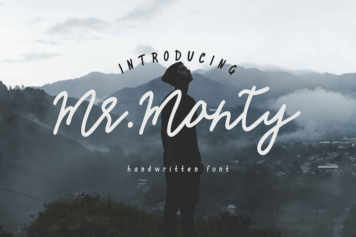 Download MrMonty Font Free - Playful and Stylish Type