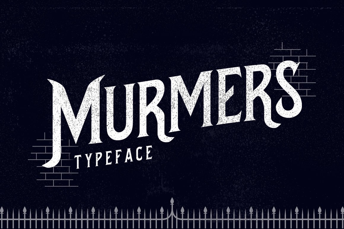 Téléchargez gratuitement la police Murmers Typeface - Éléments contemporains pour vos designs