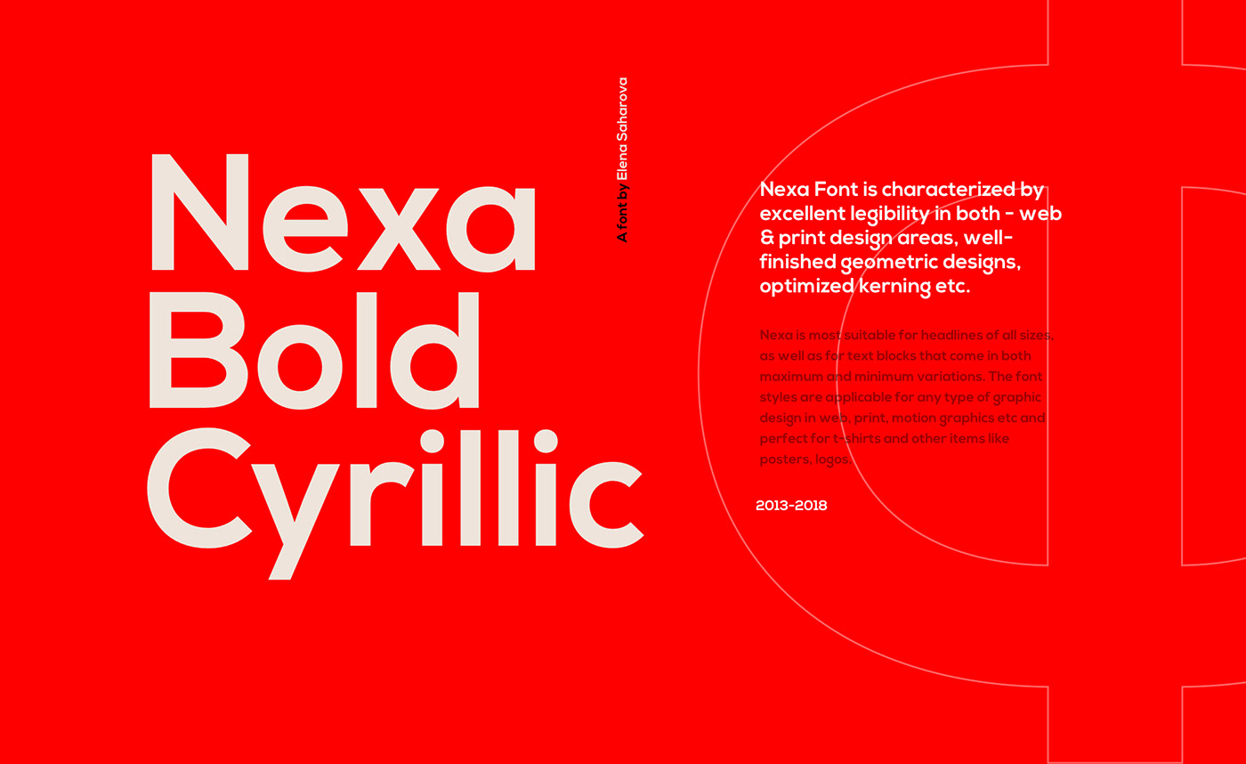 Download Nexa Bold Replica Font Free - Stylish and Modern