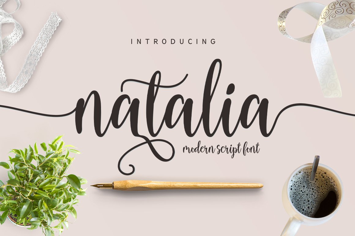 Téléchargez gratuitement la police Natalia Script - Élégance calligraphique