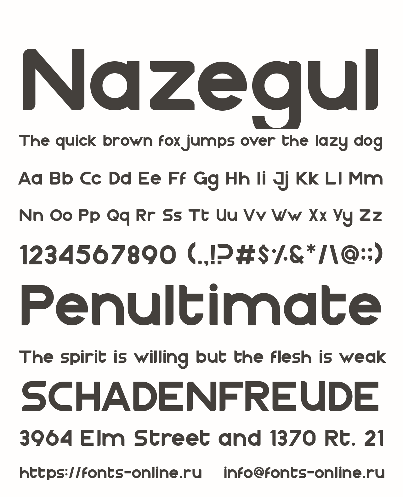 Download Nazegul Font Free - Unique and Artistic Design