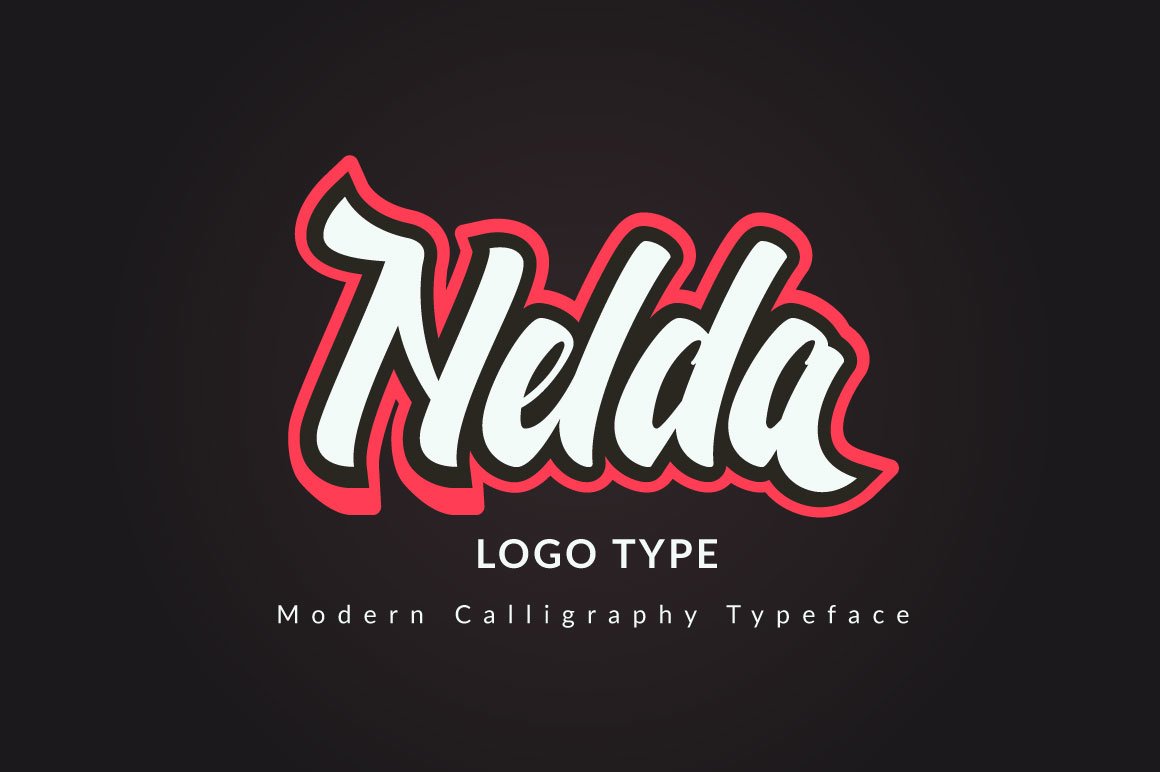 Laden Sie die Nelda Typeface kostenlos herunter - Elegante Schriftart für moderne Designs