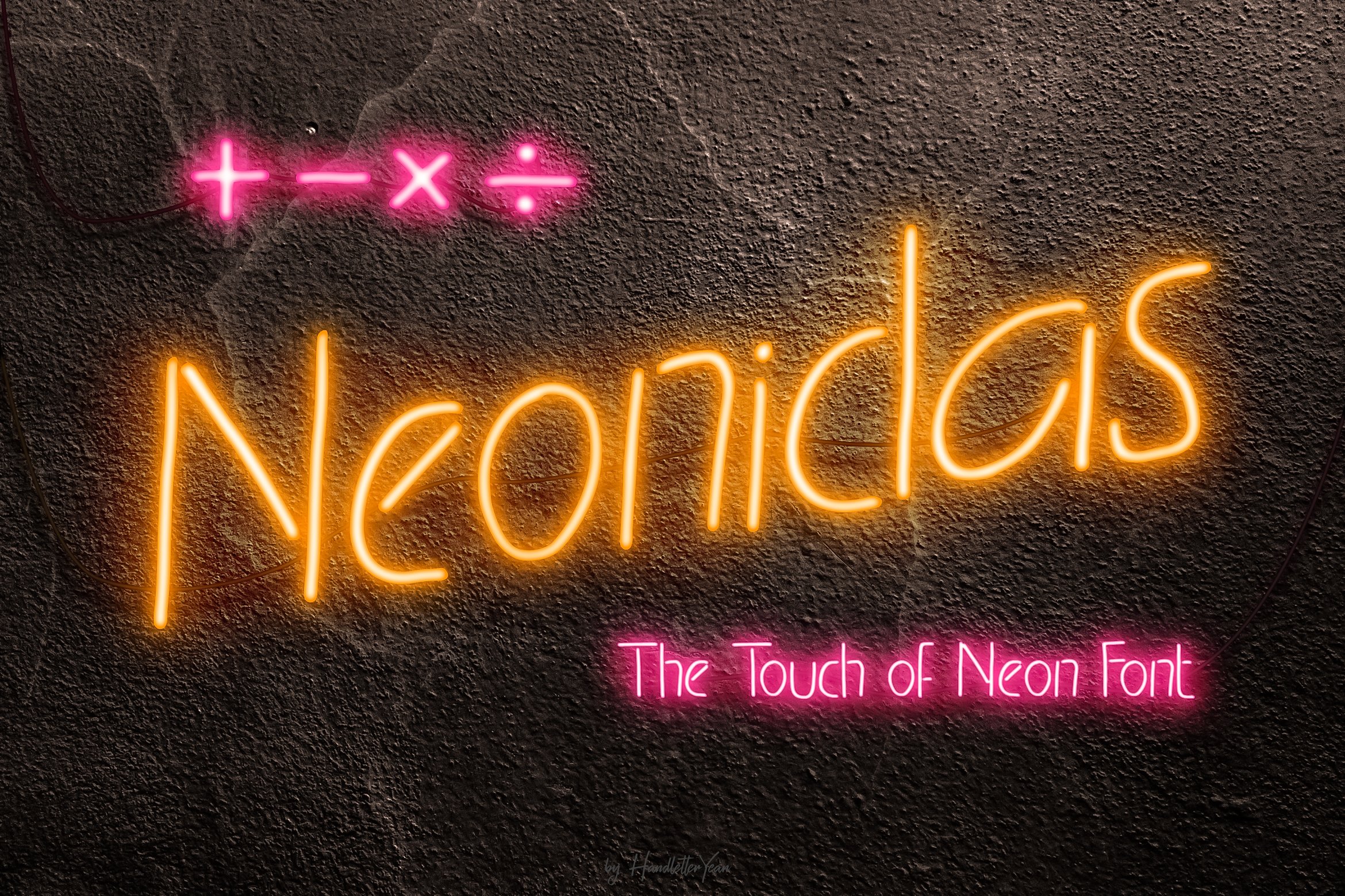 Скачайте бесплатно шрифт Neonidas Font - стильный и современный