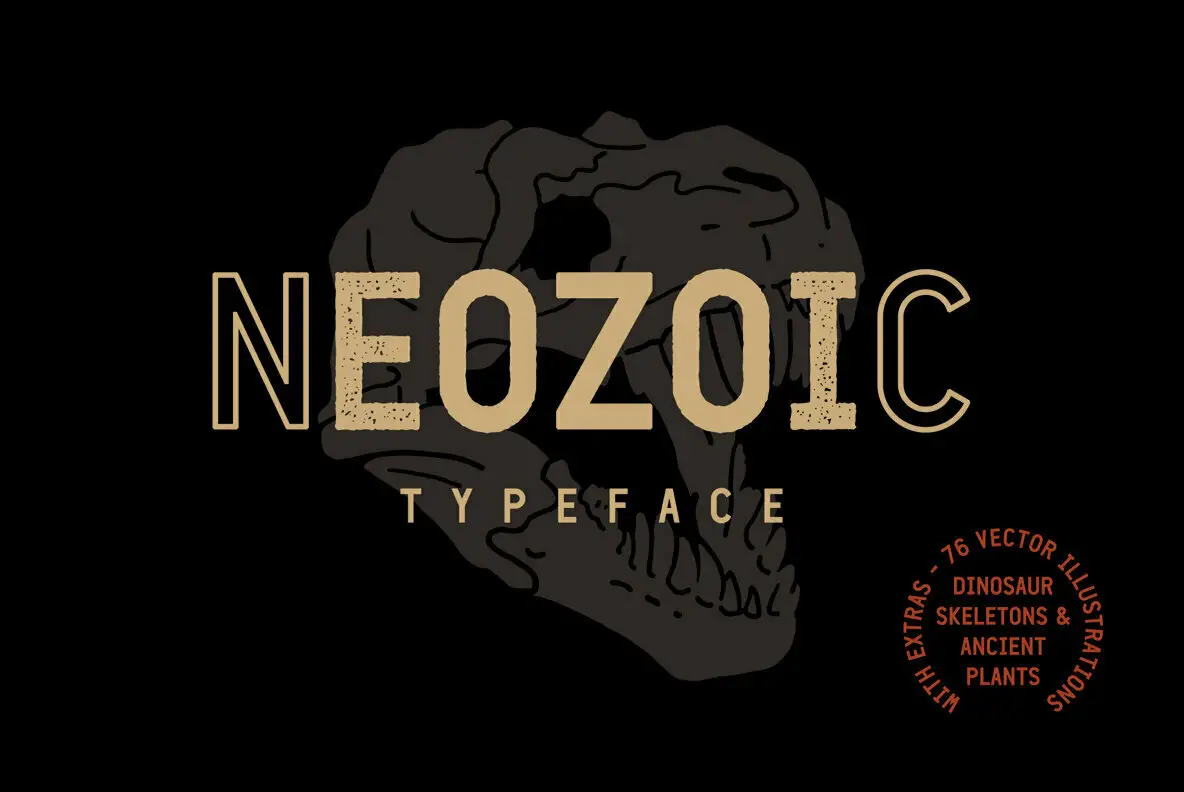 Kostenlose Neozoic Schriftart herunterladen - Modern und Kreativ