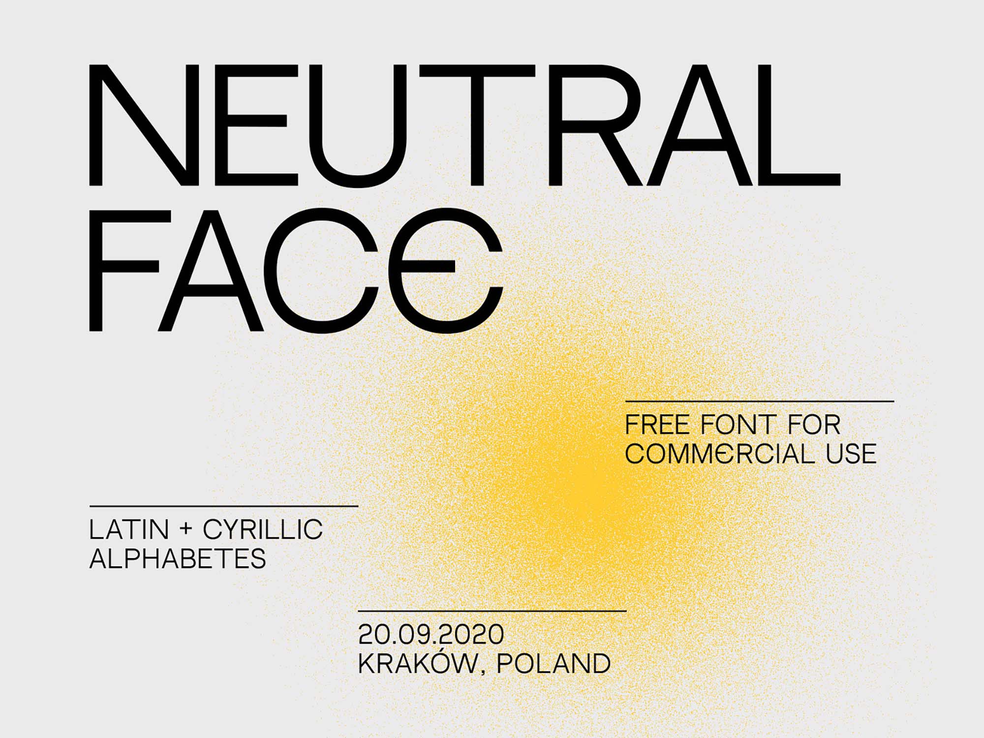 Скачайте бесплатно шрифт Neutral Face - стильный шрифт для современного дизайна