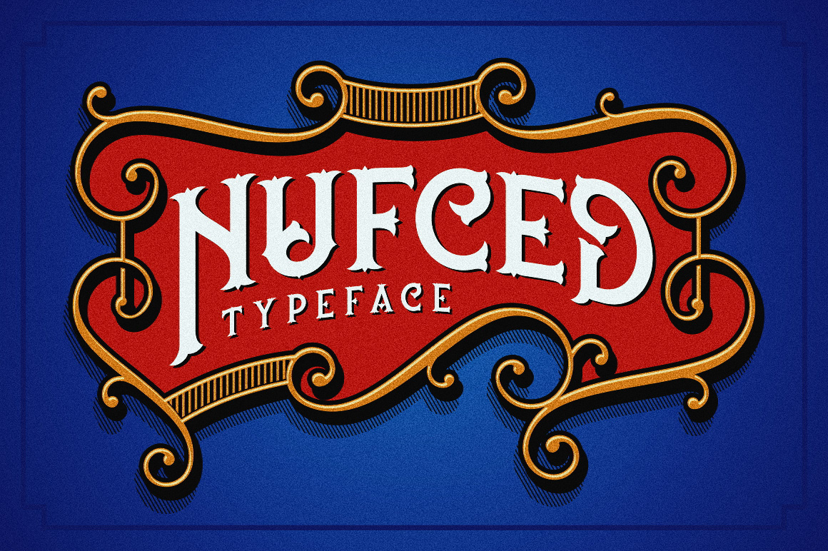 Download Nufced Font Free - Unique Modern Typeface