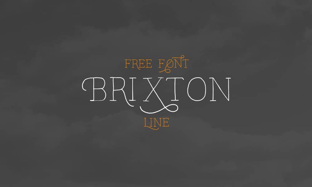 Download Brixton Line Font Free - Stylish Urban Typeface