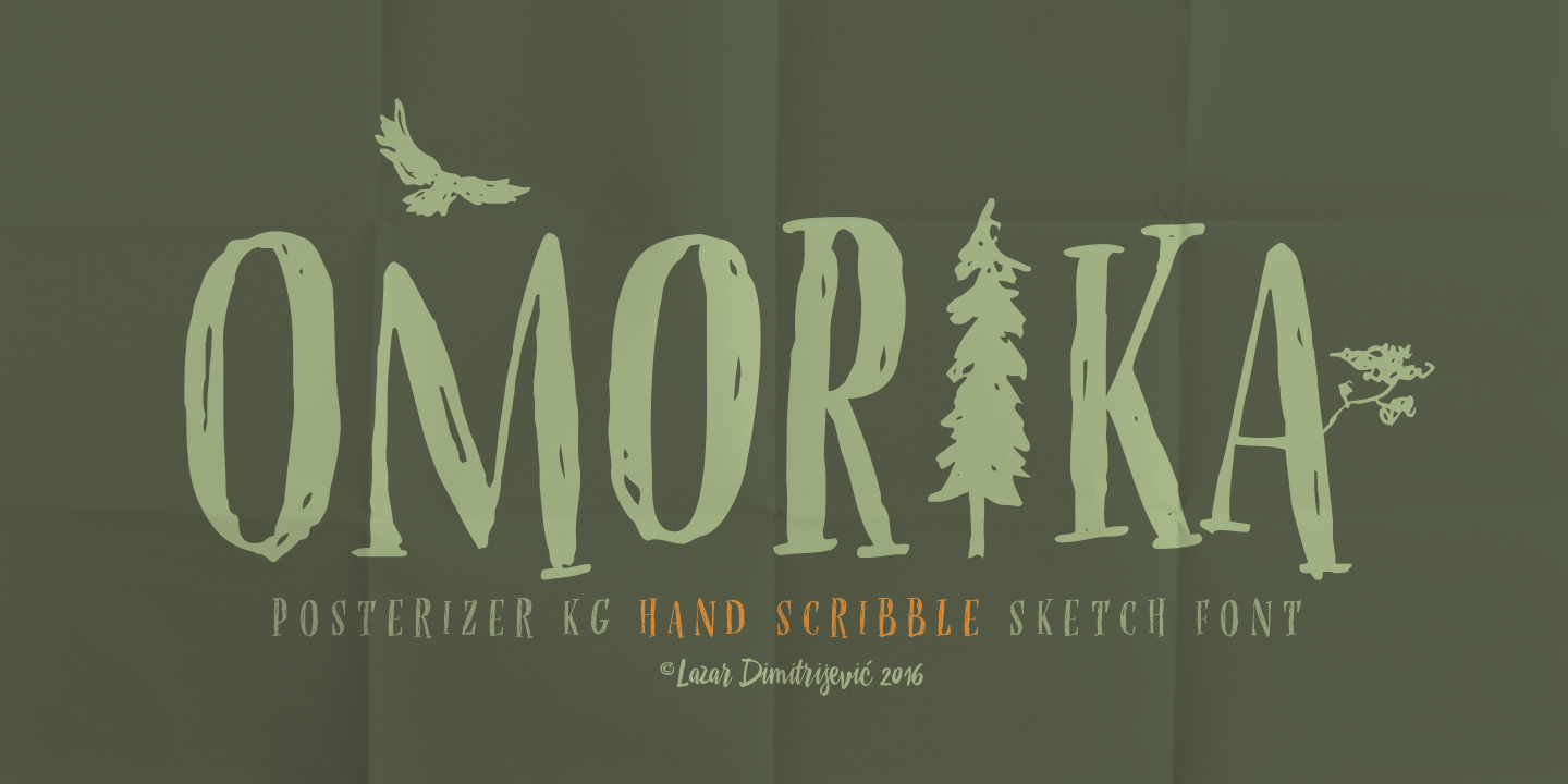 Download Omorika Font Free - Unique and Stylish Typeface