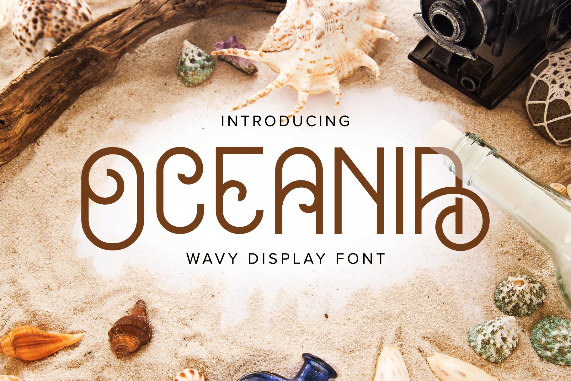 Kostenlose Oceania Schriftart herunterladen - Modern und Vielseitig