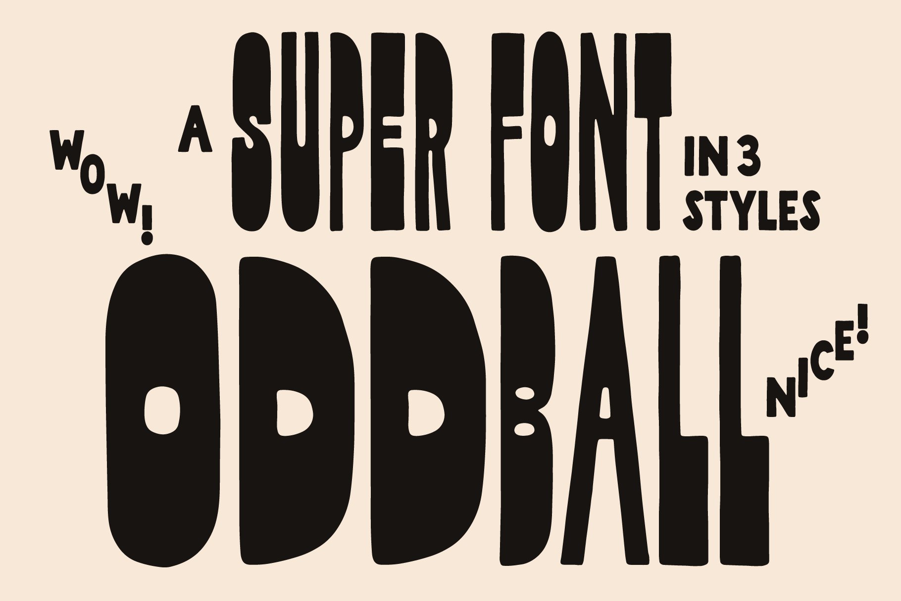 Download Oddball Font Free - Quirky and Playful Typography