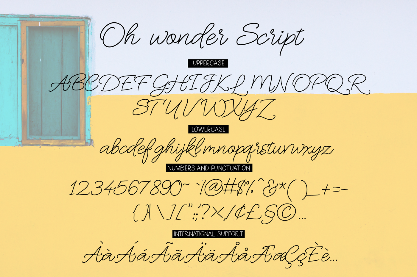 Kostenlos herunterladen: Oh Wonder Bonus Logos – Kreative Schriftart für moderne Designs