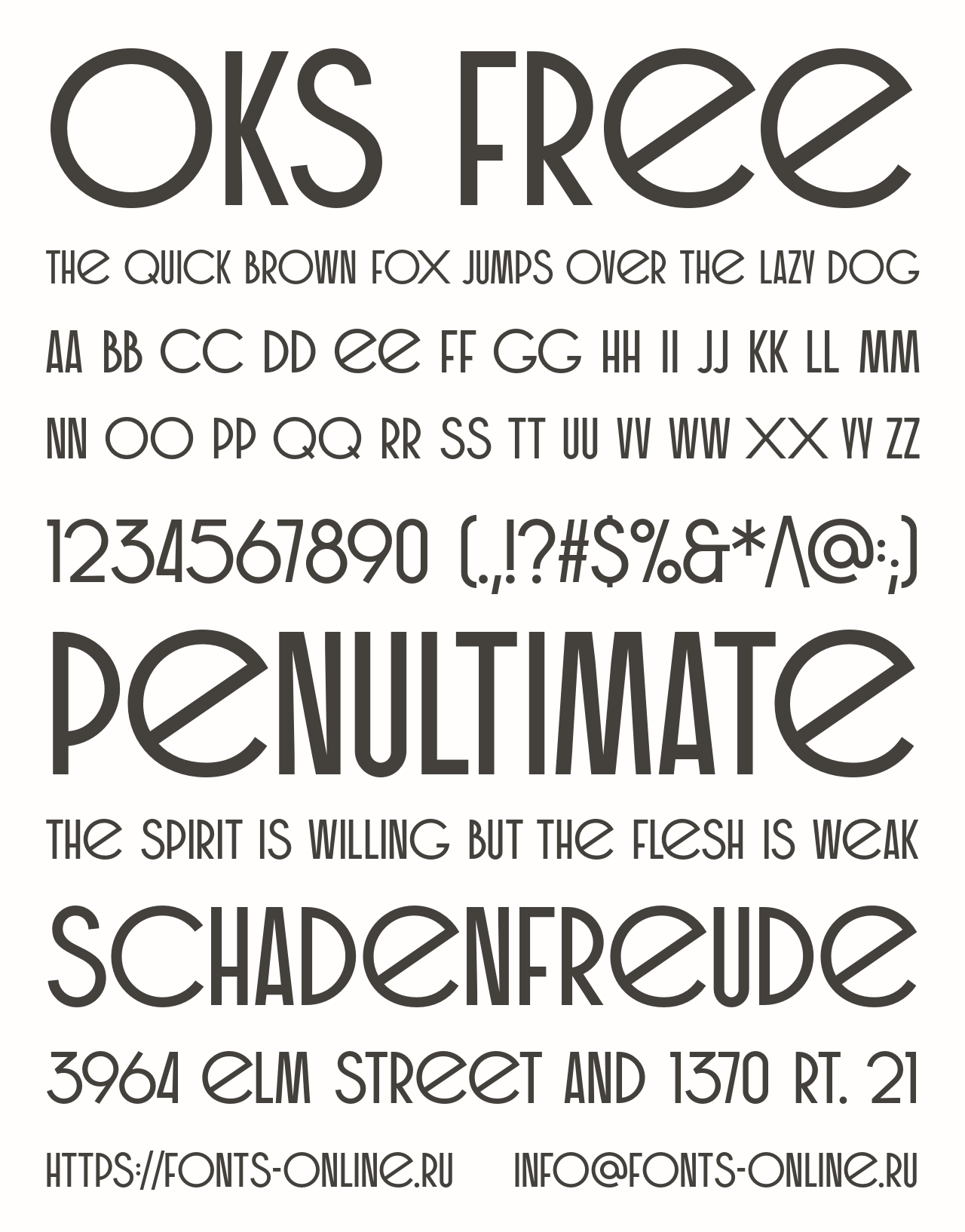 Download Oks Font Free - Chic and Versatile Type Design