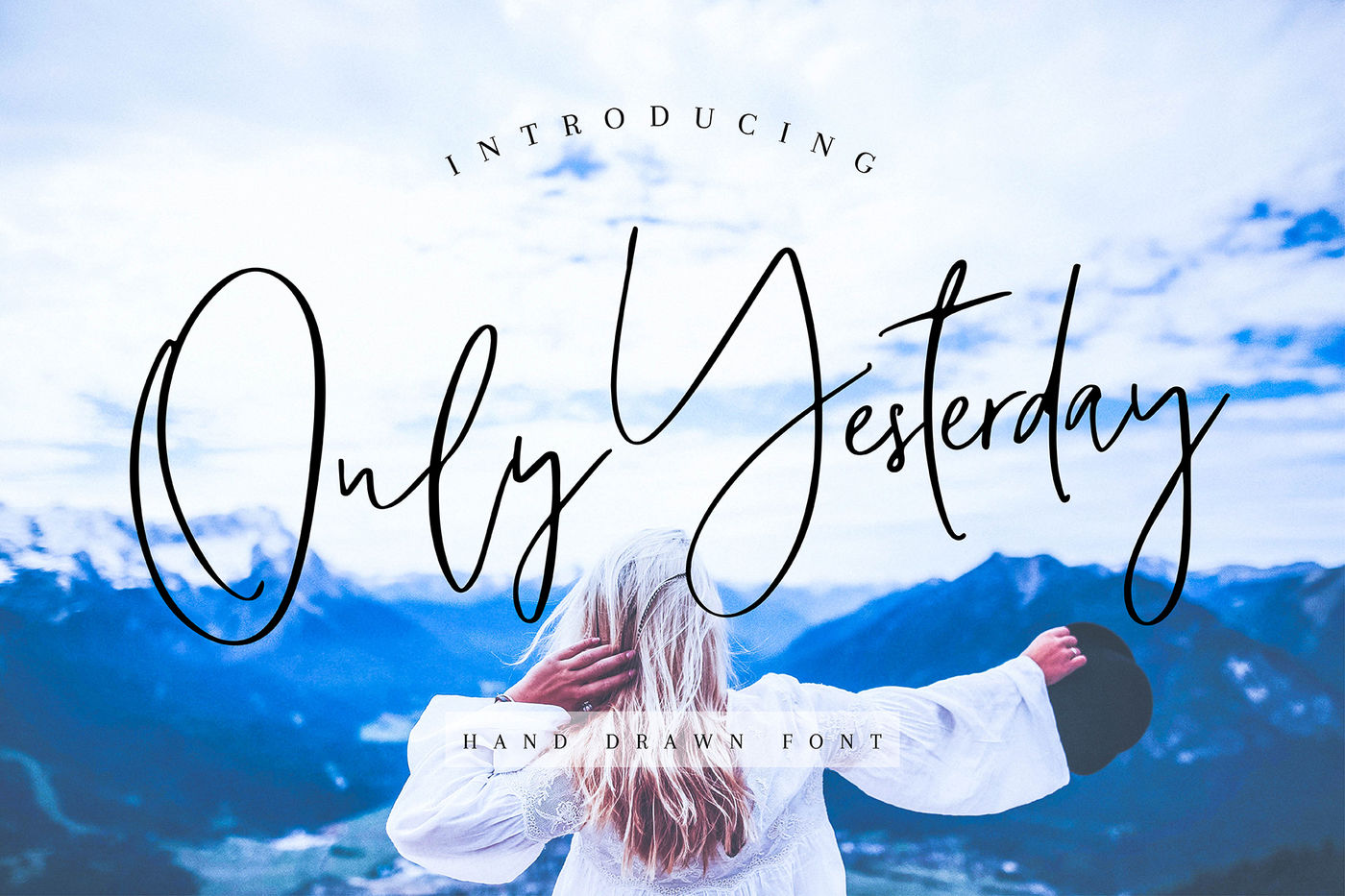 Only Yesterday Font - Elegant and Nostalgic Free Download