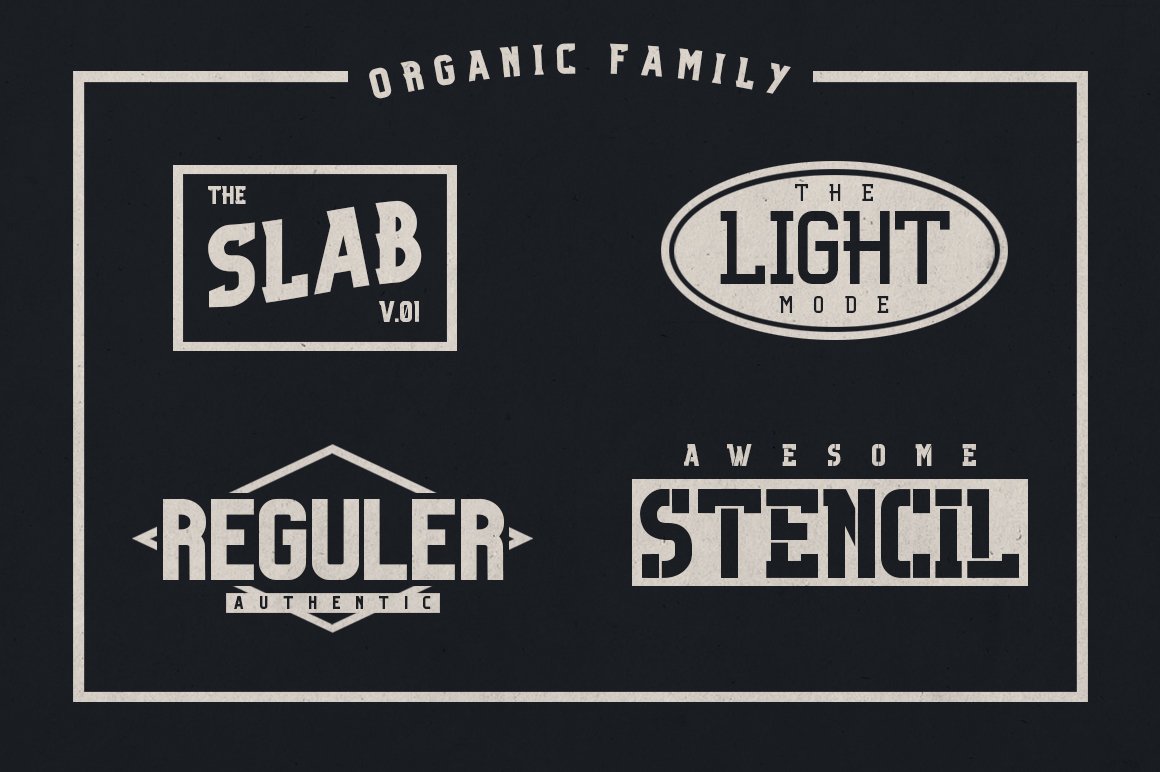 Download Organic Family Font Free - Stylish and Versatile