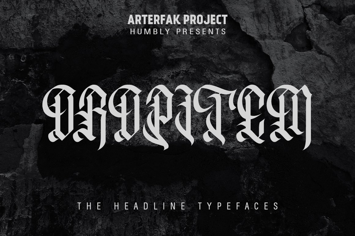 Download Oropitem Typeface Free - Unique Modern Font