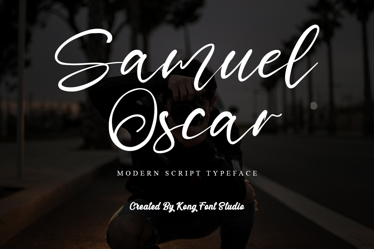 Laden Sie die Oscar Script Font kostenlos herunter - Elegante Schreibschrift