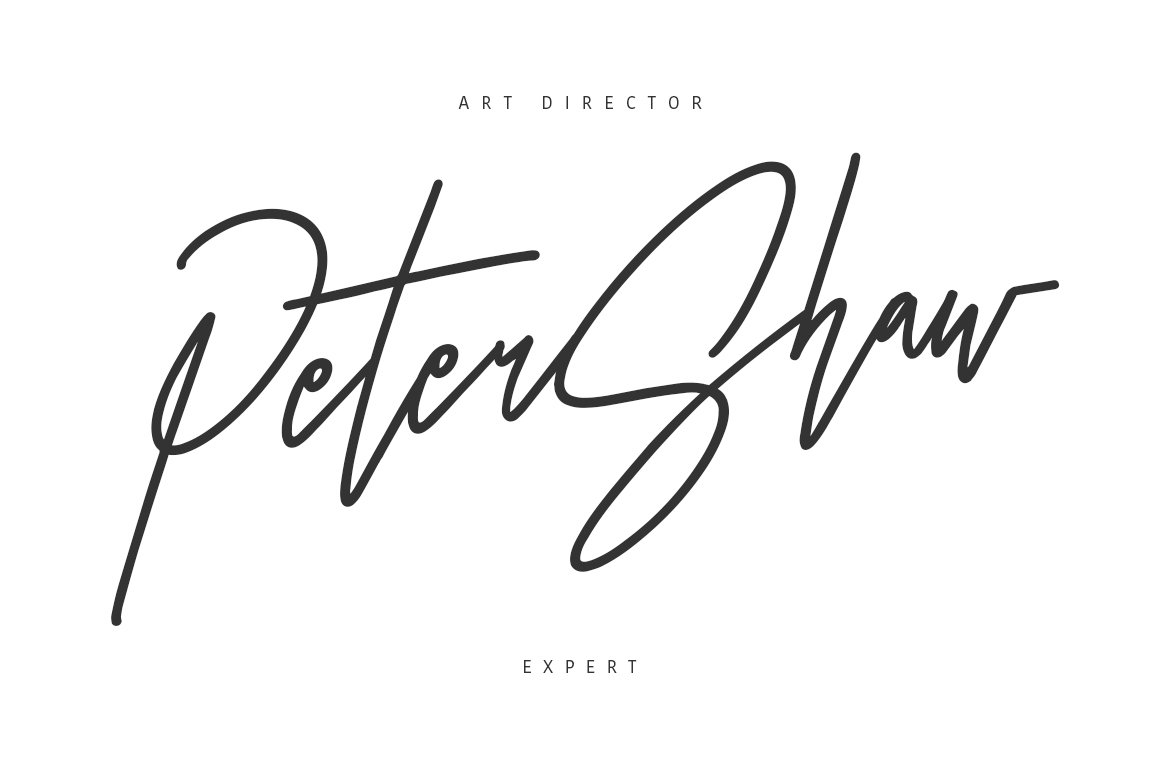 Free Otentic Signature Typeface - Elegant Handwritten Style