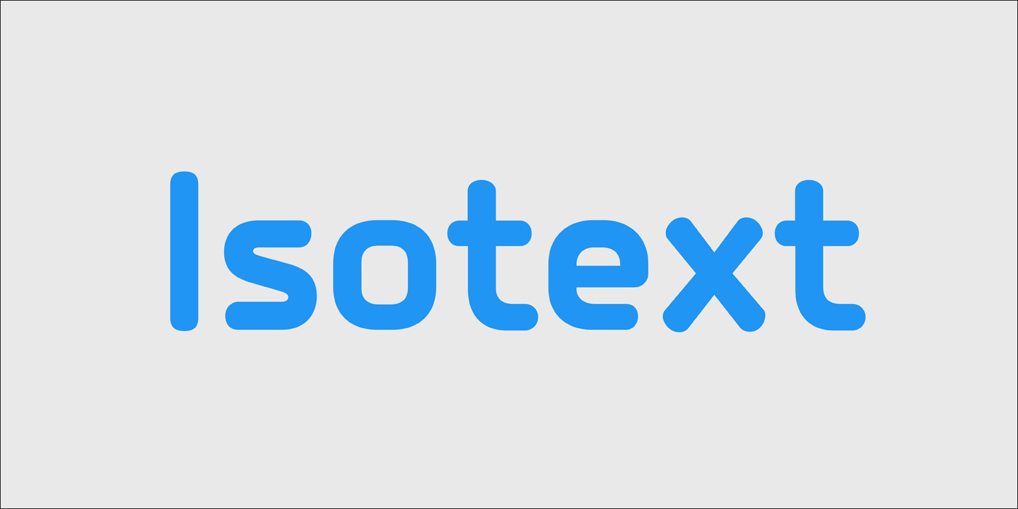 Download PF Isotext Pro - Versatile Sans Serif Font Free