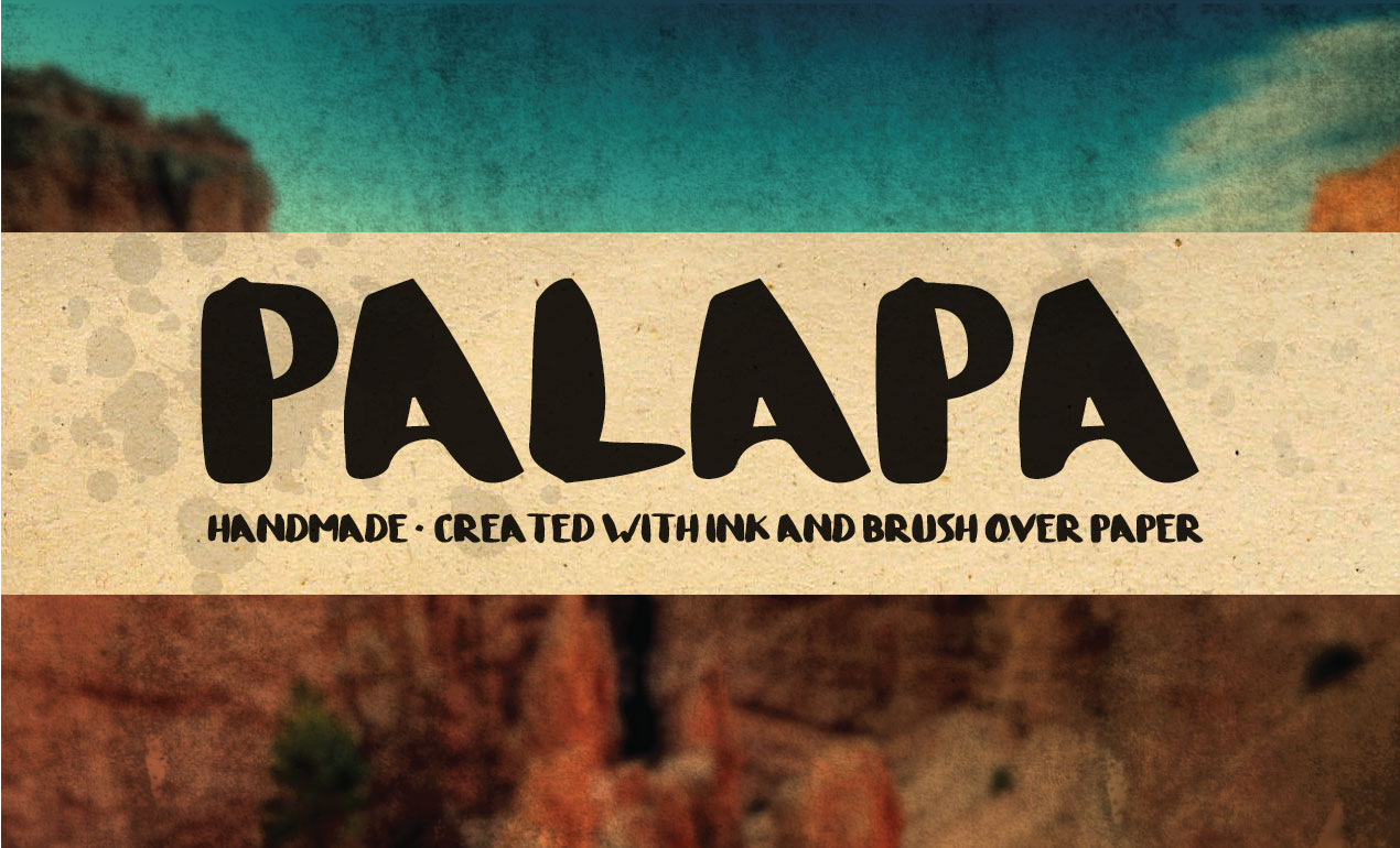 Download Palapa Font Free - Tropical and Fun Style