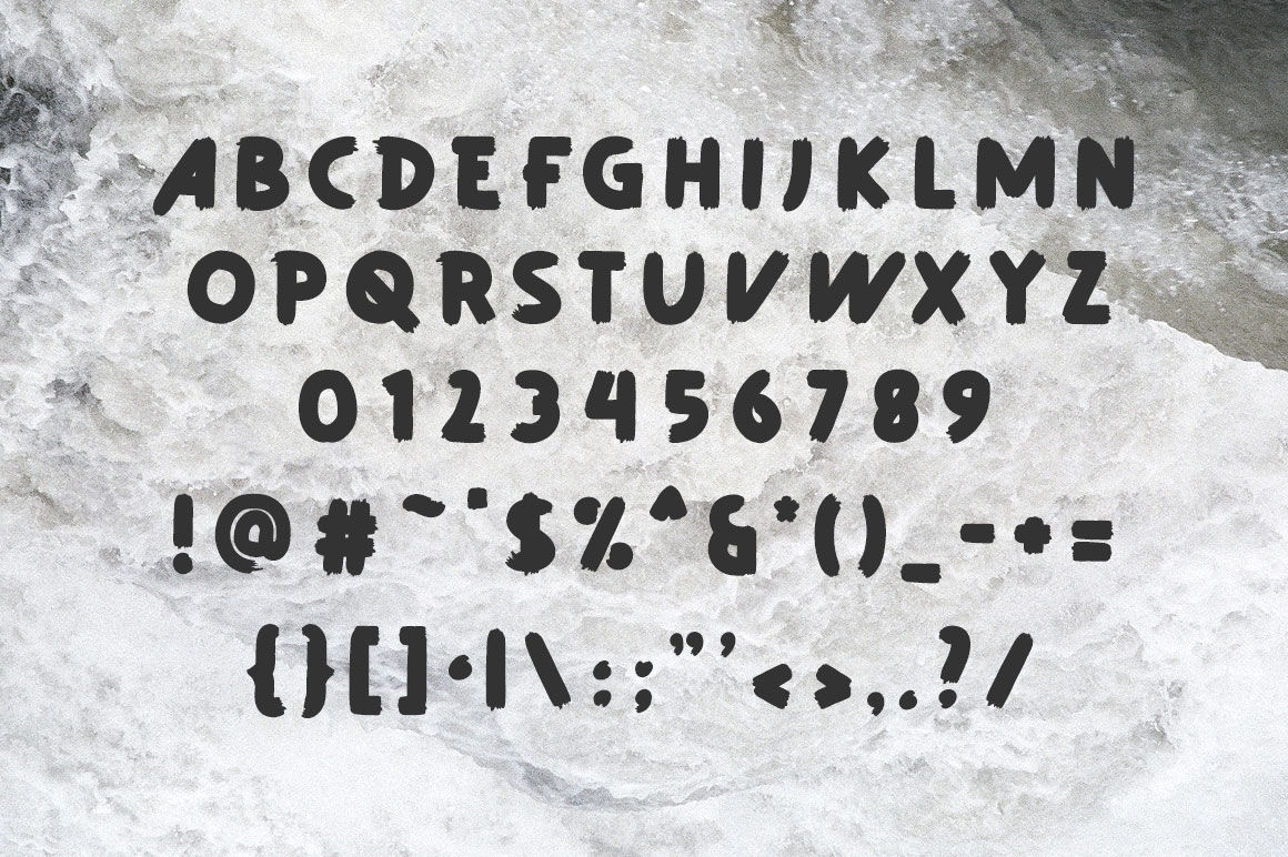 Download Free Palm Brush Font - Stylish Handwritten Design